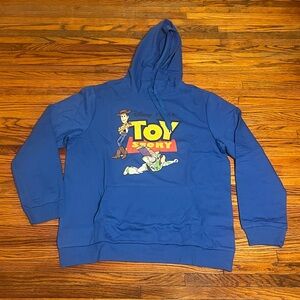 Toy Story Long Sleeve Hoodie Extra Large XL Buzz Lightyear Woodie Disney Pixar